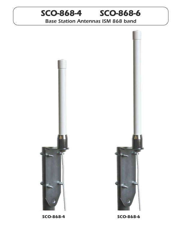 Antena Sirio Omnidireccional IoT 868MHz